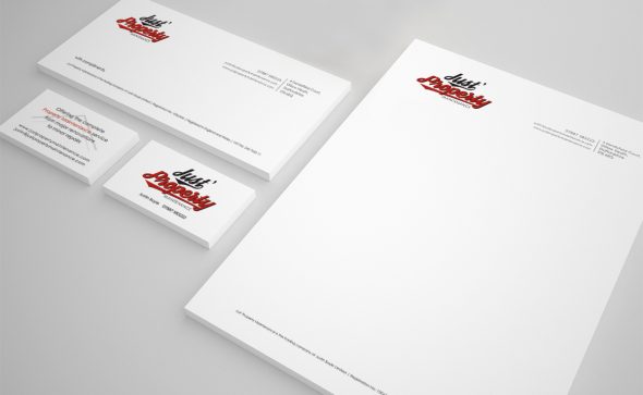 Just's Property Maintenance stationery