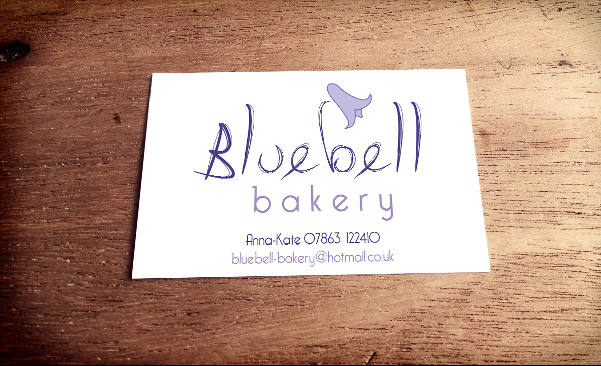 Bluebell Bakery Business Card